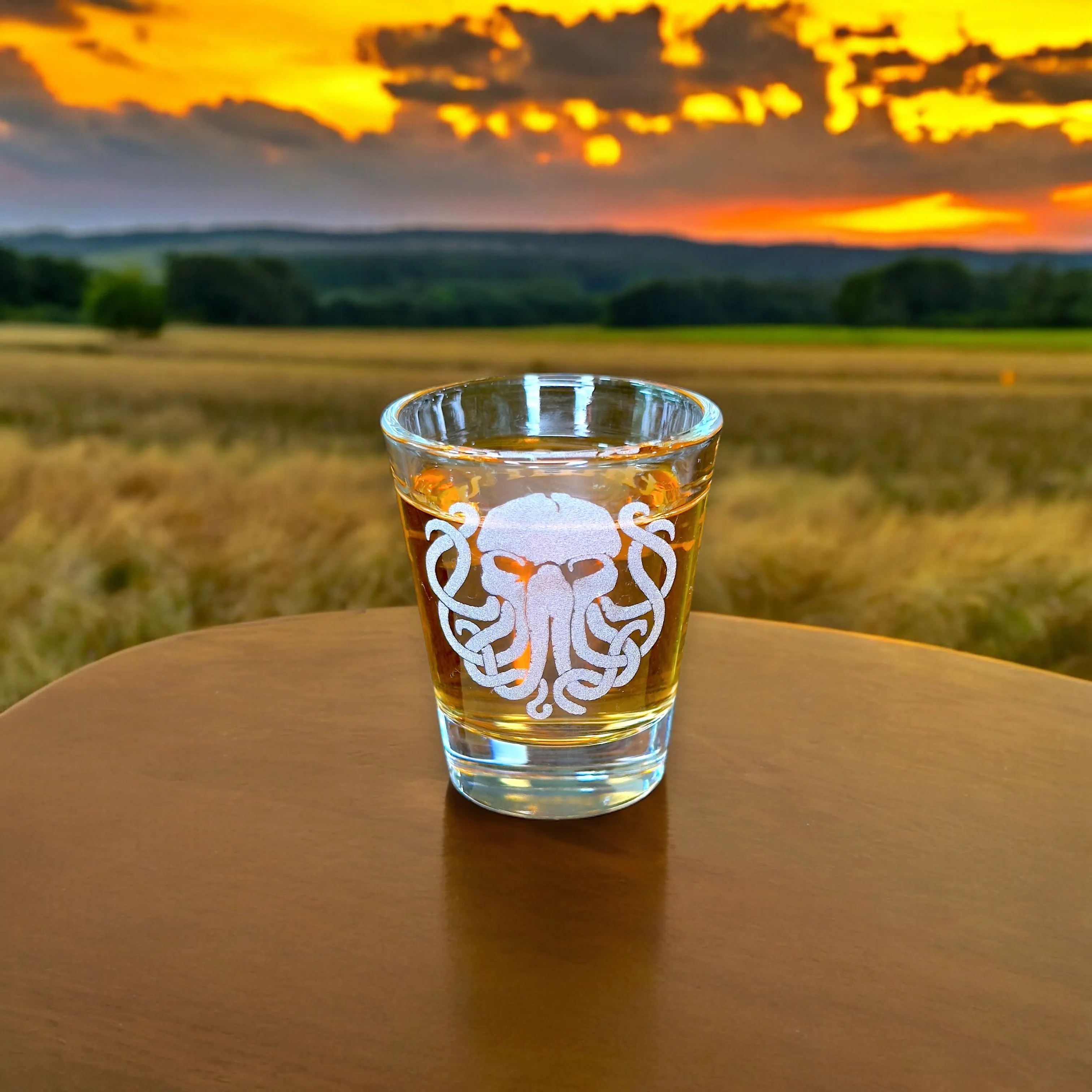 2oz Cthulhu Shot glass
