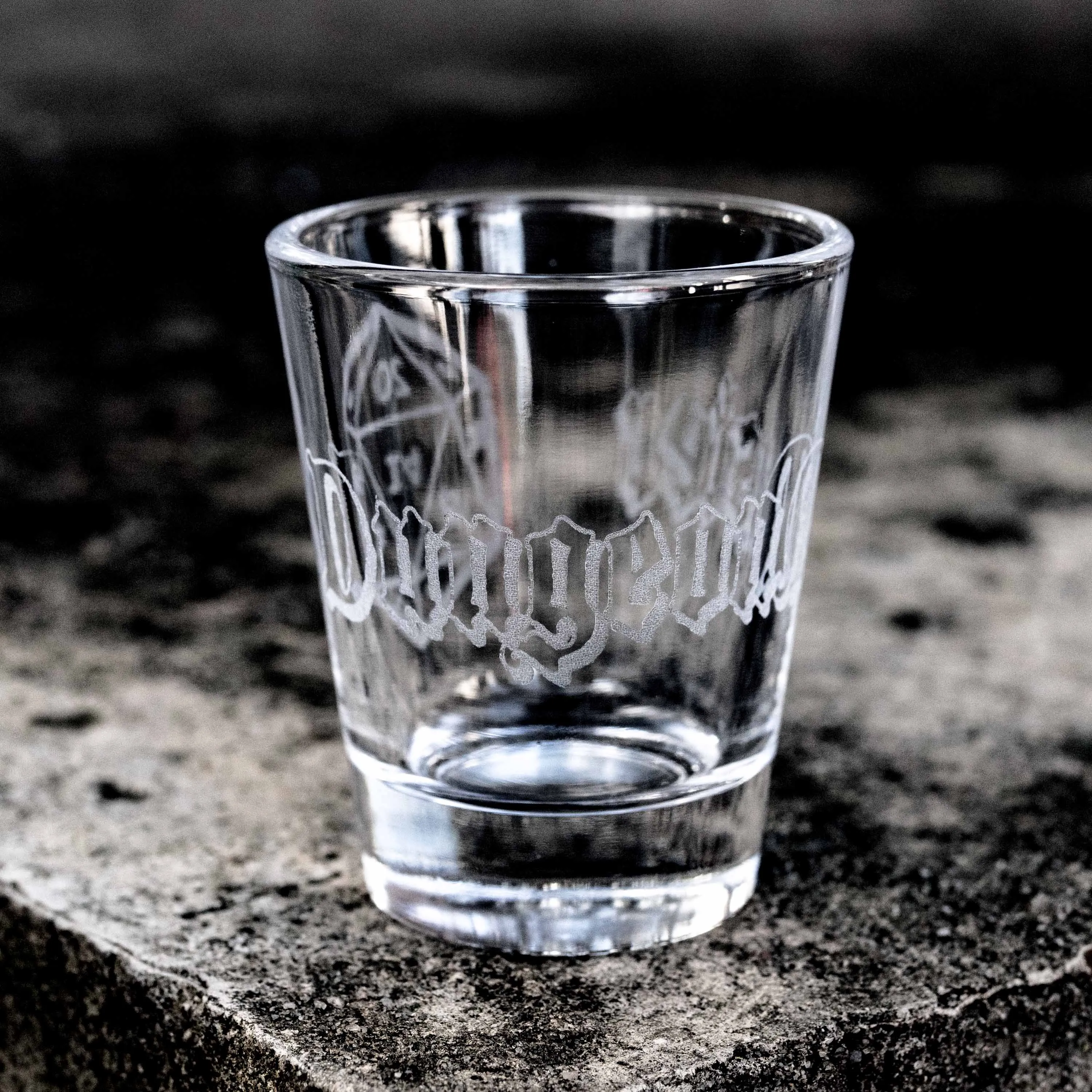 2oz Dungeon Master Shot glass