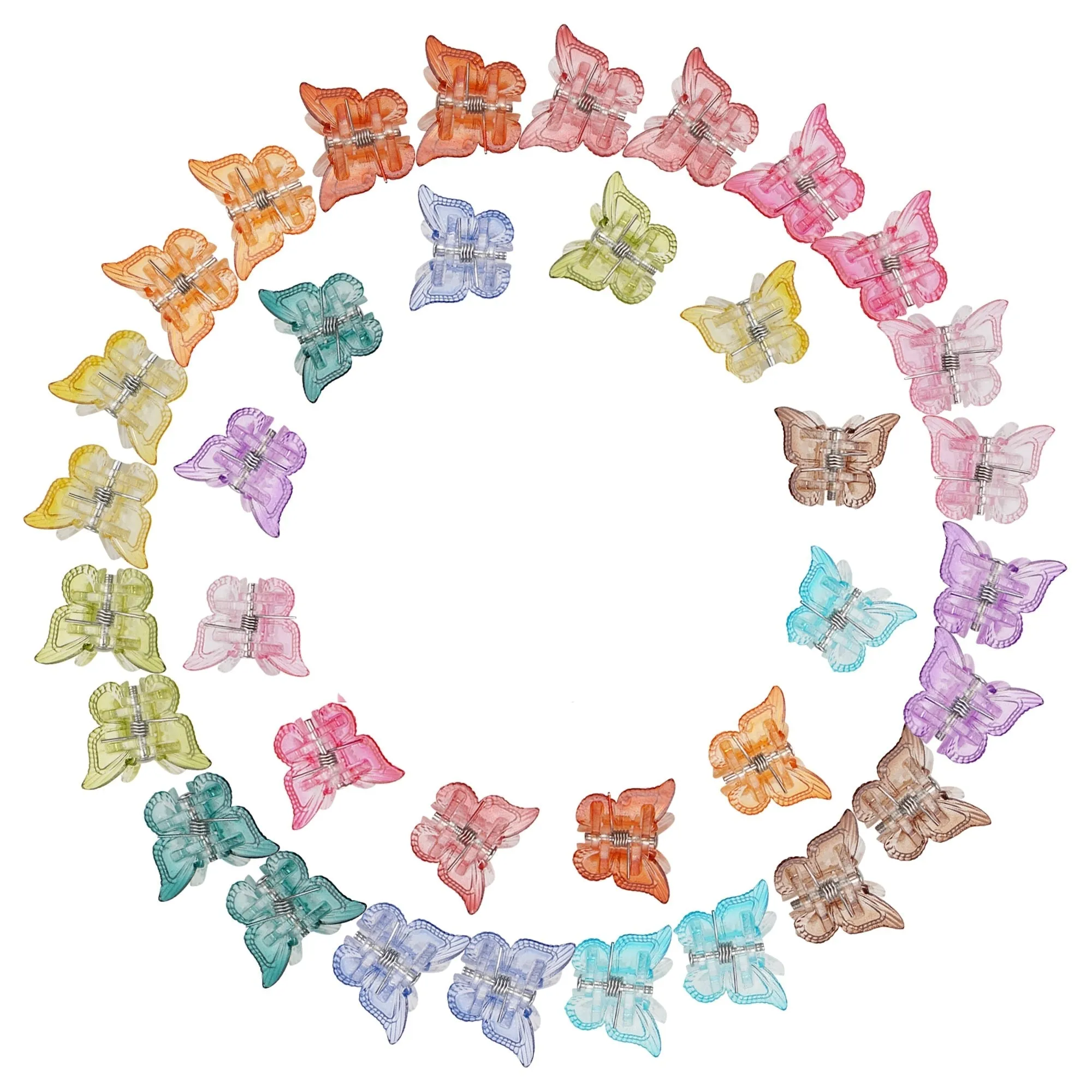 90s Princess Butterfly Clips (50 pieces)