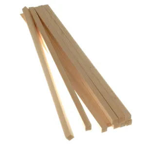 Balsawood 12.6 x 12.6 x 450 mm Bulk Pack 10