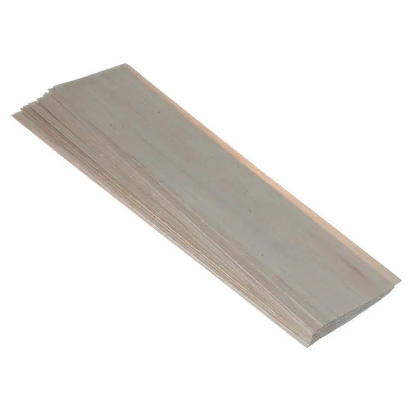 Balsawood 1.6 x 100 x 450 mm Bulk Pack 10