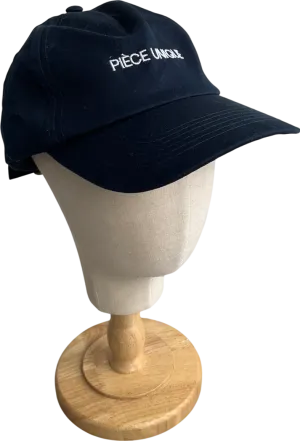 Blue Embroidered Baseball Cap