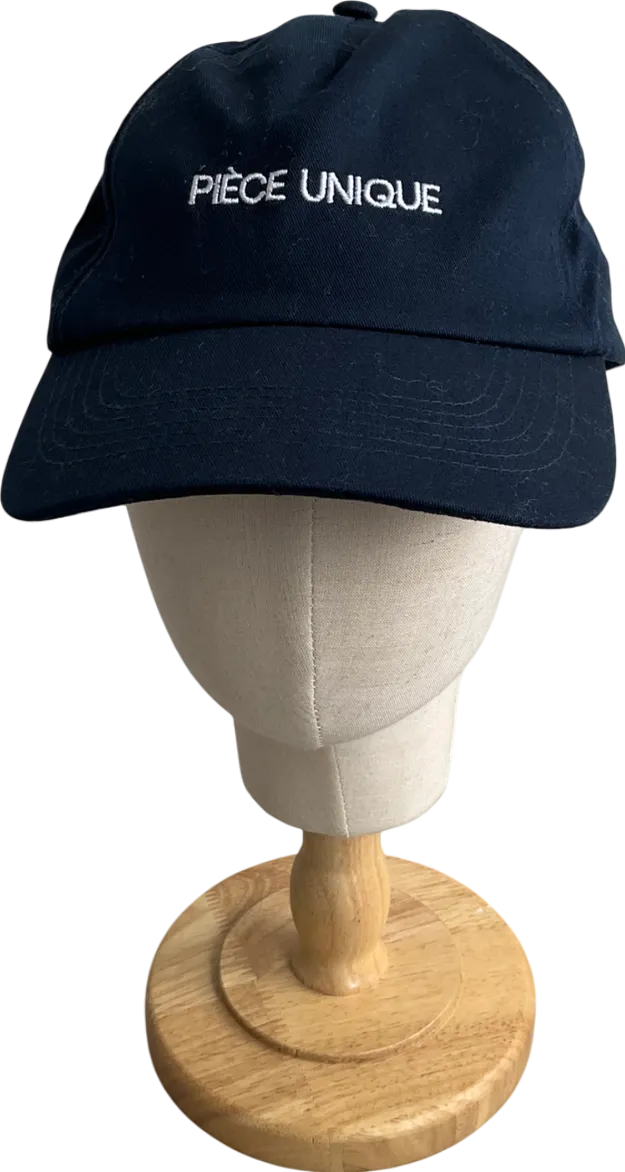 Blue Embroidered Baseball Cap