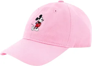 Concept One Disney Mickey Mouse Embroidered Cotton Adjustable Dad Hat with Curved Brim