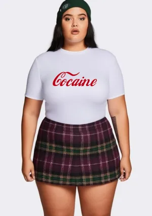 Curvy Special Cola Baby Tee