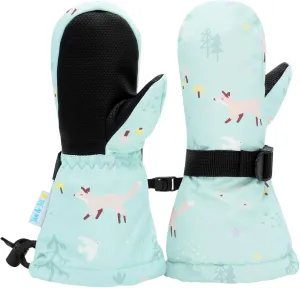 JAN & JUL Girls Insulated Waterproof Snow Mittens for Toddler and Kids
