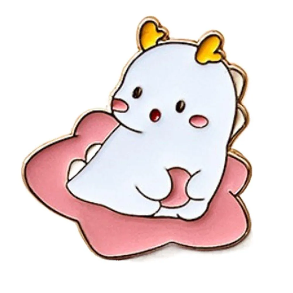 Kawaii Dragon Enamel Pins