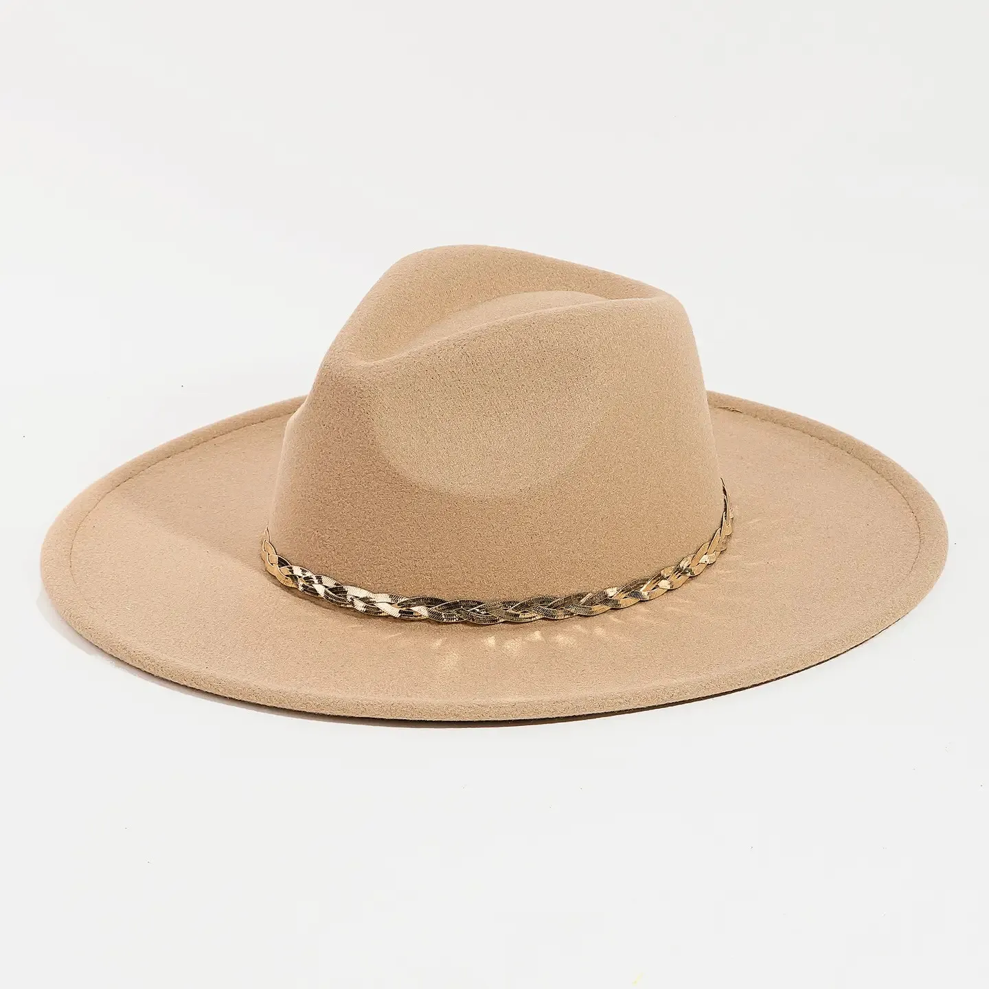 Lainey Braided Snake Chain Fedora