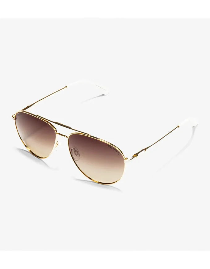 Mara Sunglasses White/Gold