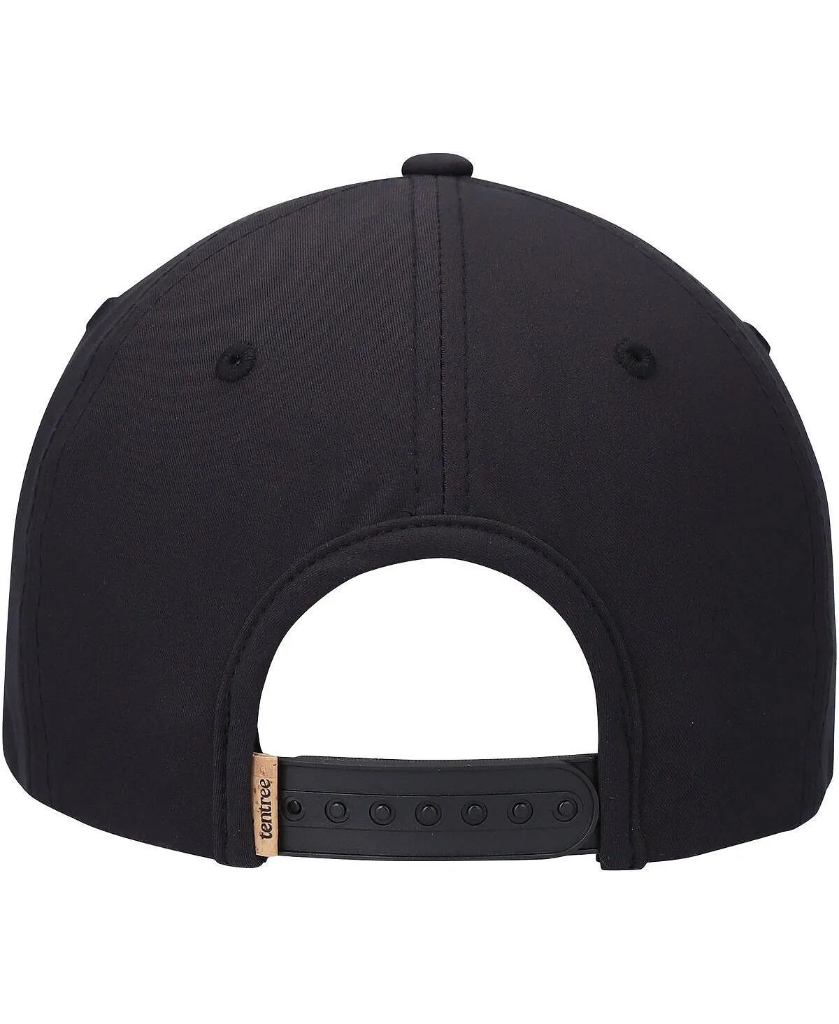 Men's Black Cork Destination Elevation Snapback Cap with Tentree Patch