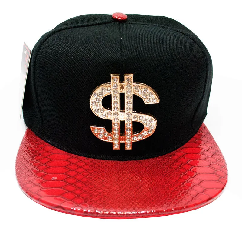"Dollar Sign" Trendy Snap Back Caps Wholesale