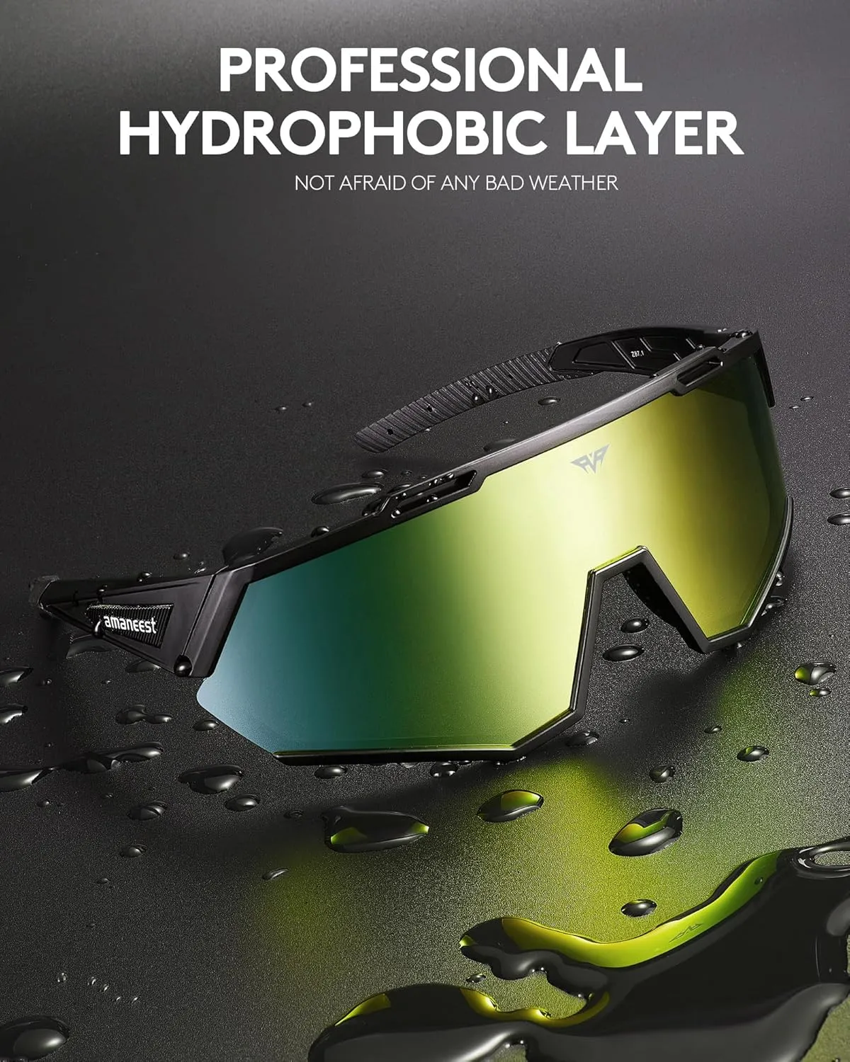 Sunglasses UV Protection Cycling Sunglasses for Men and Women,Impact Resistance Z87.1 for Construction
