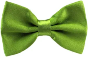 SURVODJA Men Bow Tie Adjustable Length Wedding Male Fashion Boys Satin Bowties