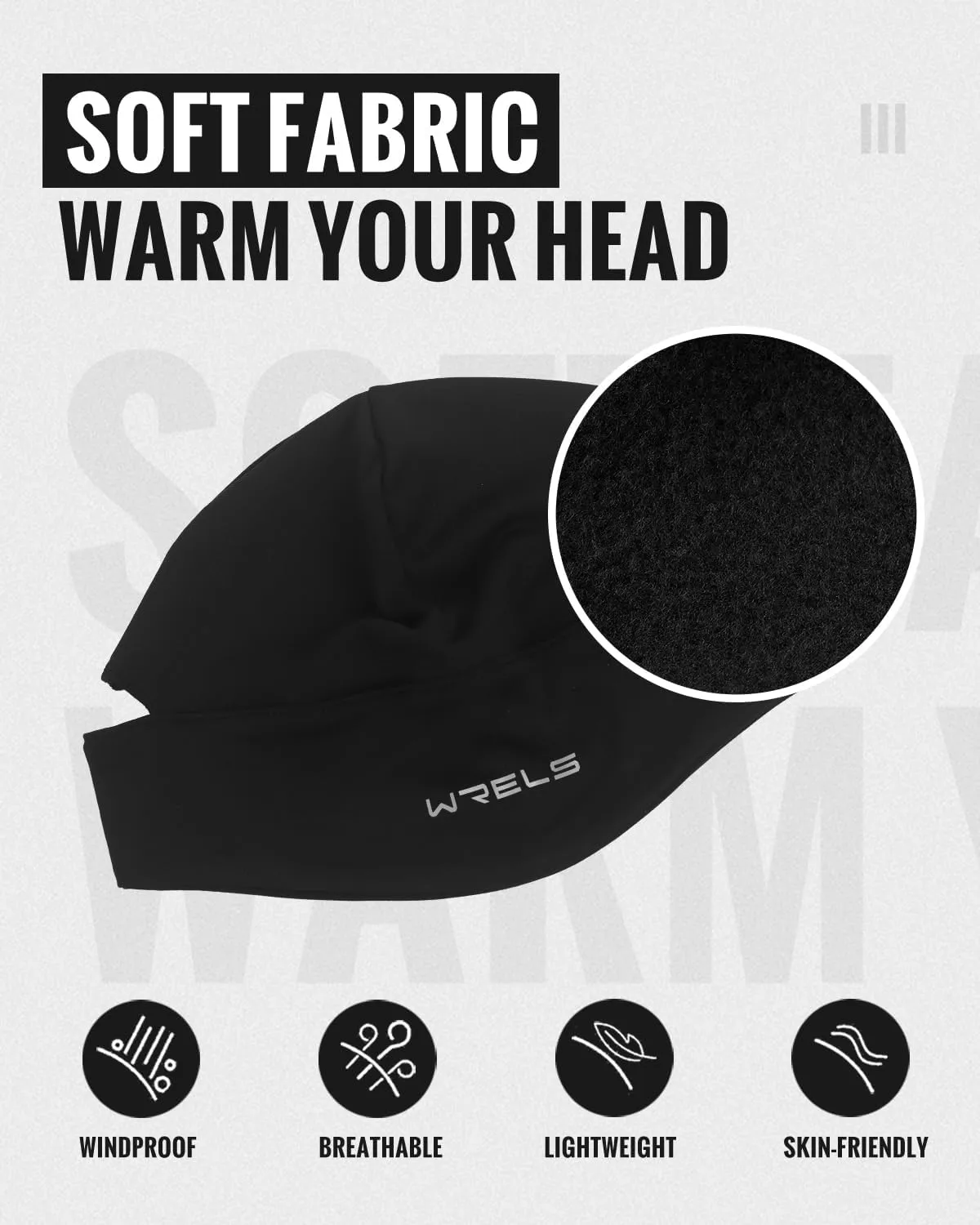 Thermal Running Beanies for Men Women Winter Hats Lightweight Warm Soft Skull Caps with Ear Flaps for Runners