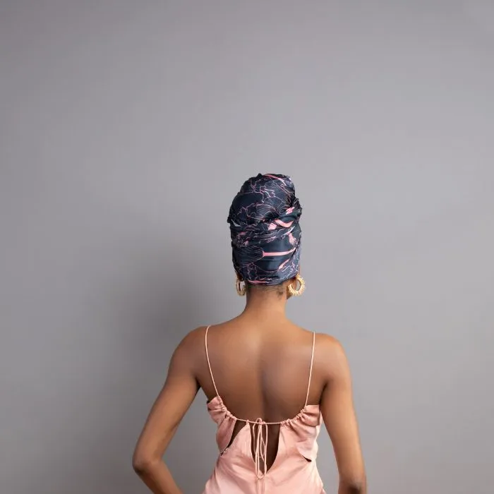 Tonya Silk Headwrap - Head Wraps