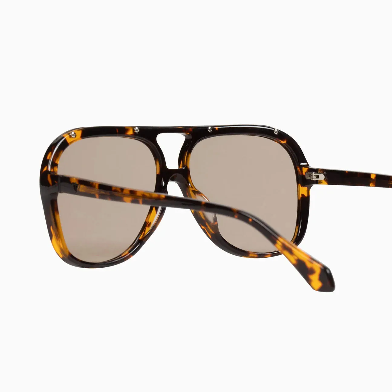 VALLEY - Bang - Dark Tort w. Matte Black Metal Trim / Light Brown Lens