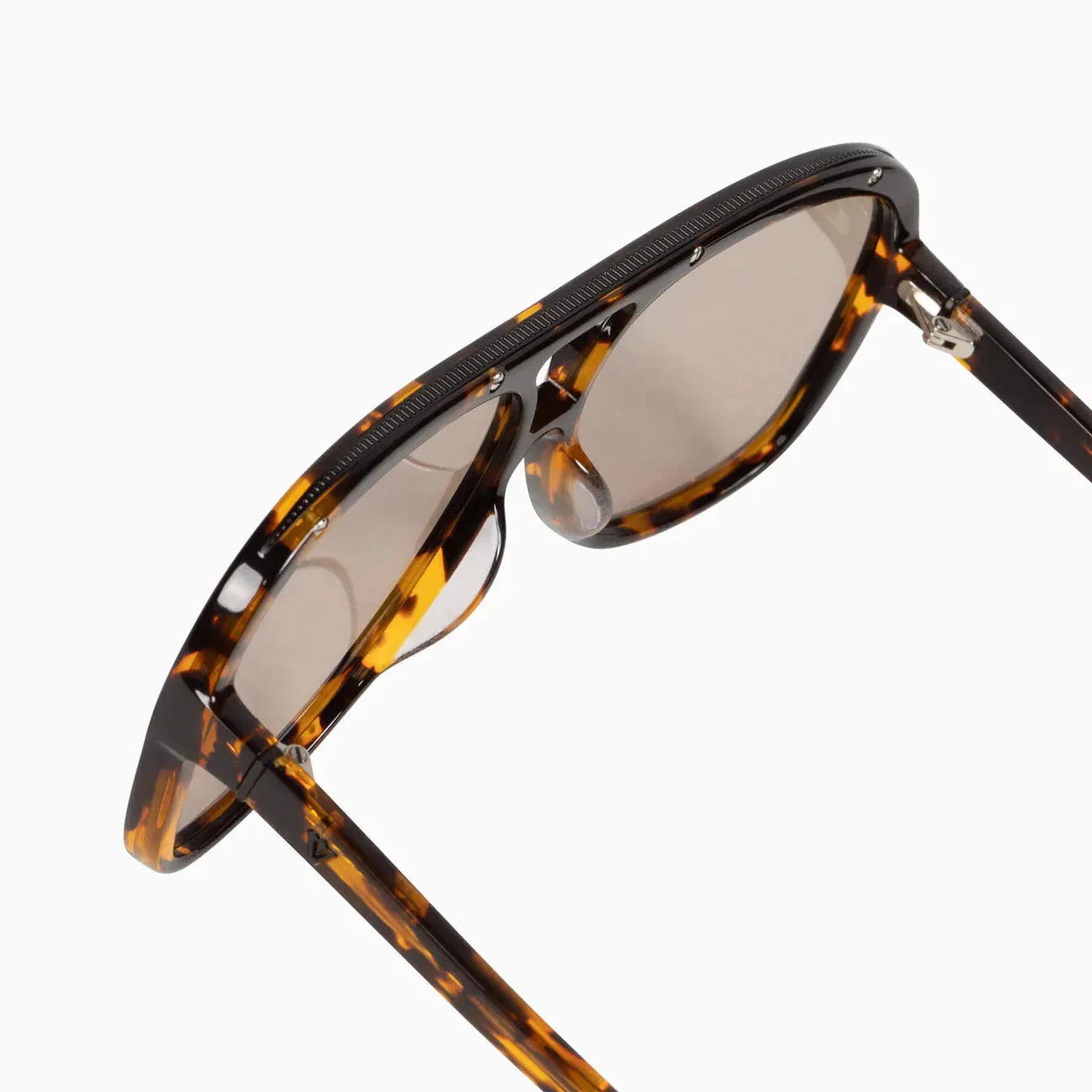 VALLEY - Bang - Dark Tort w. Matte Black Metal Trim / Light Brown Lens