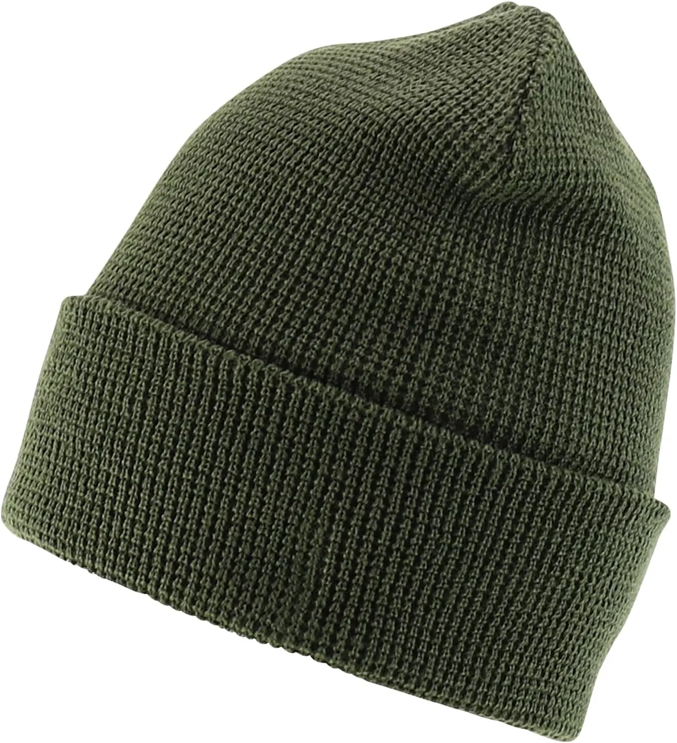 XXL Oversized Waffle Knit Pattern Winter Long Beanie