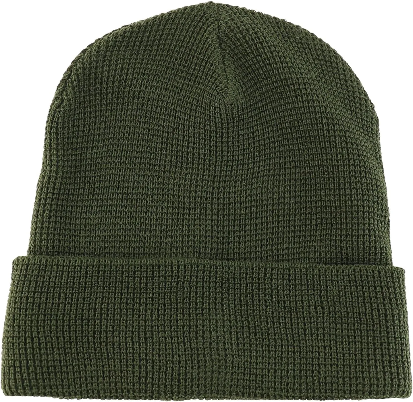 XXL Oversized Waffle Knit Pattern Winter Long Beanie