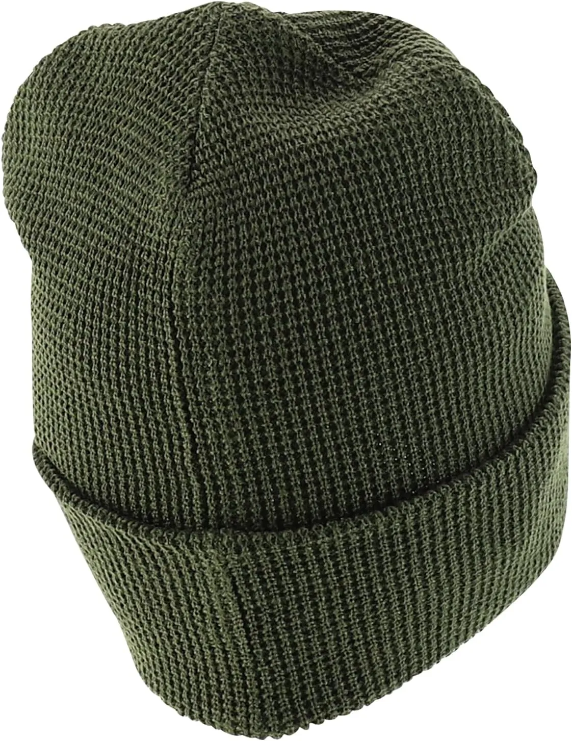XXL Oversized Waffle Knit Pattern Winter Long Beanie