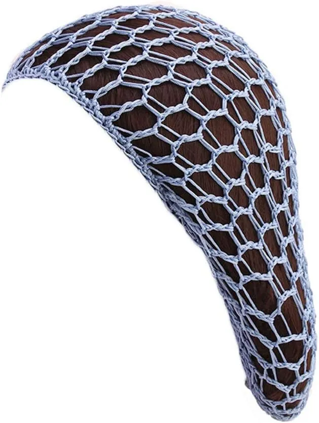 xzbailisha Women's Colored Short Hair Net Snoods